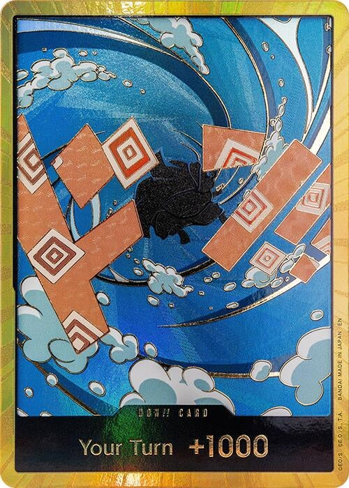 DON!! Card (Jinbe) (Gold) (PRB-02)