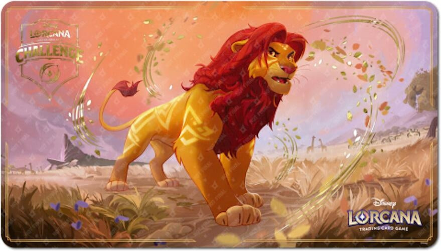 Disney Lorcana: Simba - Pride Protector Foil Playmat (Disney Lorcana Challenge)