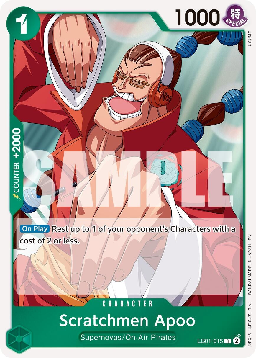 Scratchmen Apoo - EB01-015 (Reprint) (EB01-015) (PRB-02)