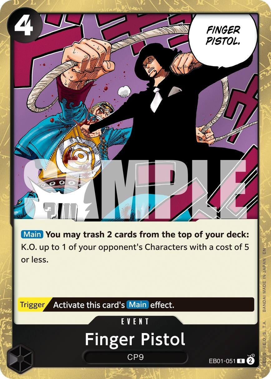 Finger Pistol (Reprint) (EB01-051) (PRB-02)