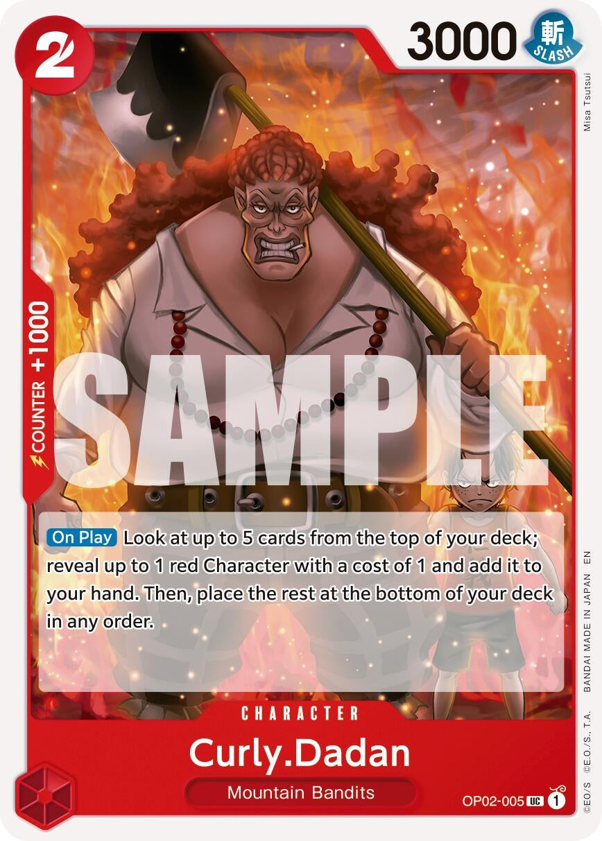 Curly.Dadan (Reprint) (OP02-005) (PRB-02)