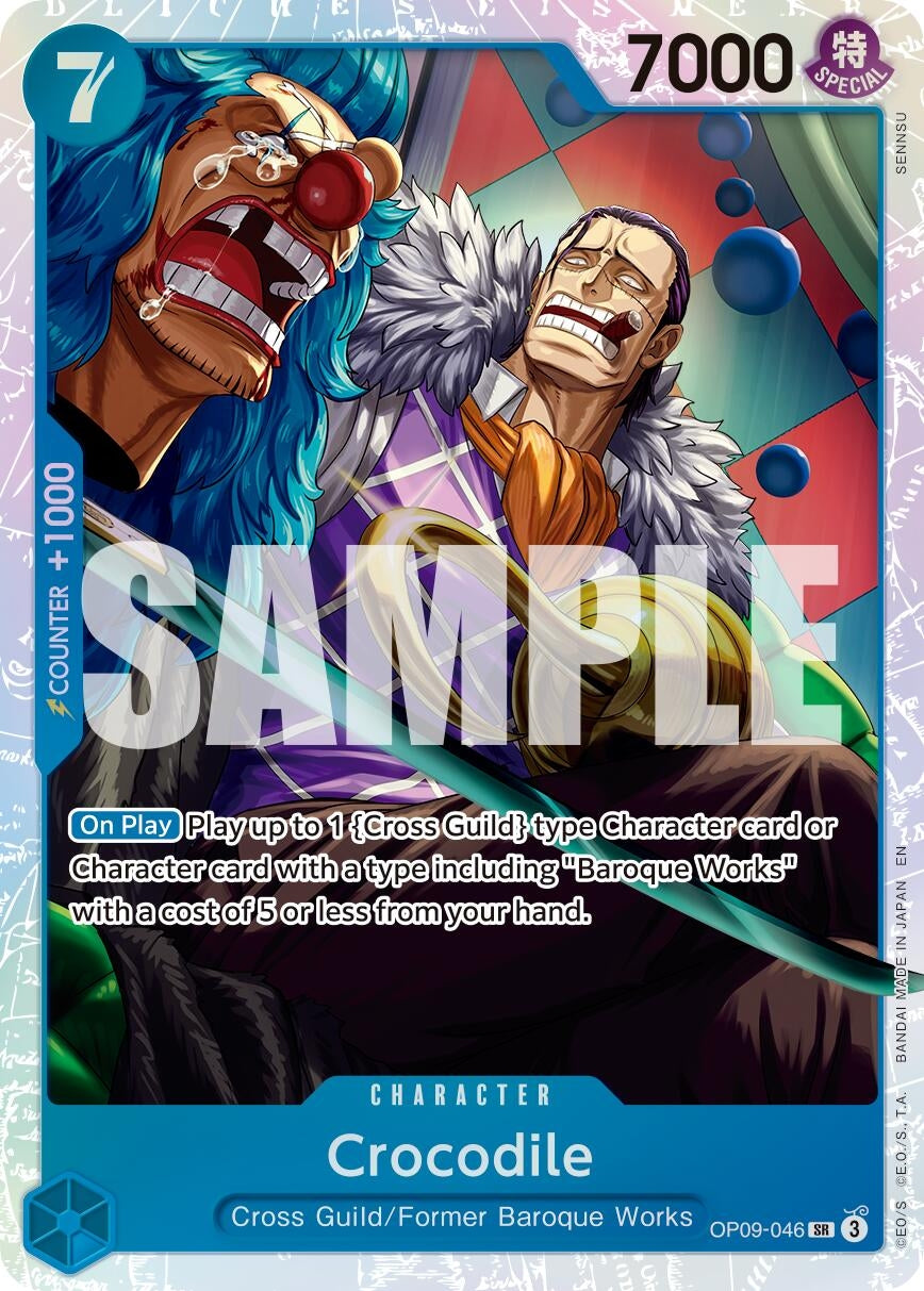 Crocodile - OP09-046 (Reprint) (OP09-046) (PRB-02)
