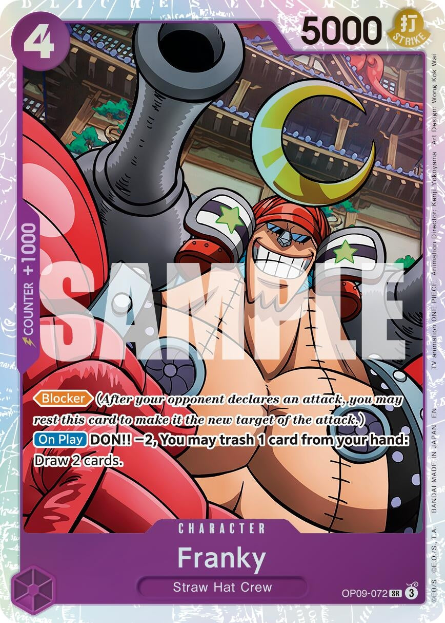 Franky - OP09-072 (Reprint) (OP09-072) (PRB-02)