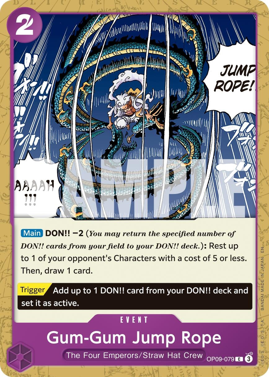 Gum-Gum Jump Rope (Reprint) (OP09-079) (PRB-02)