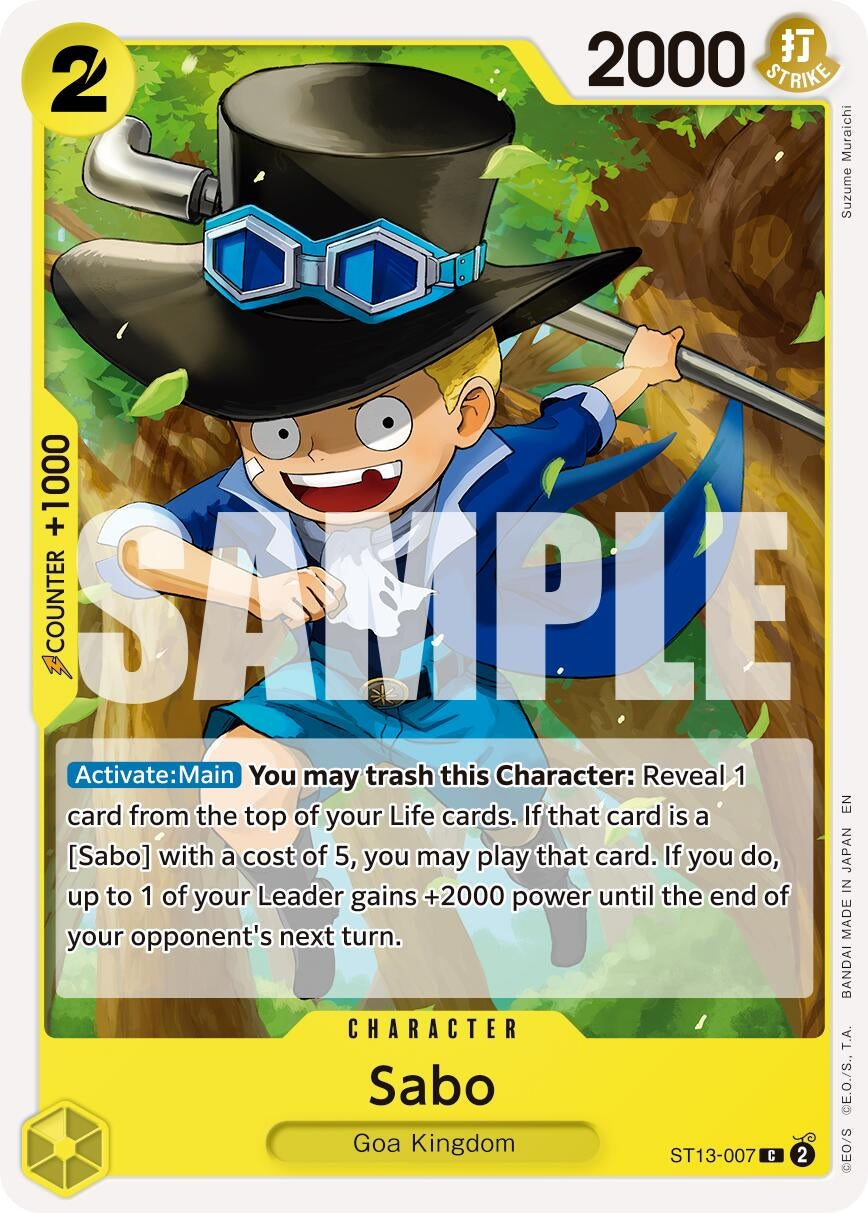 Sabo - ST13-007 (Reprint) (ST13-007) (PRB-02)