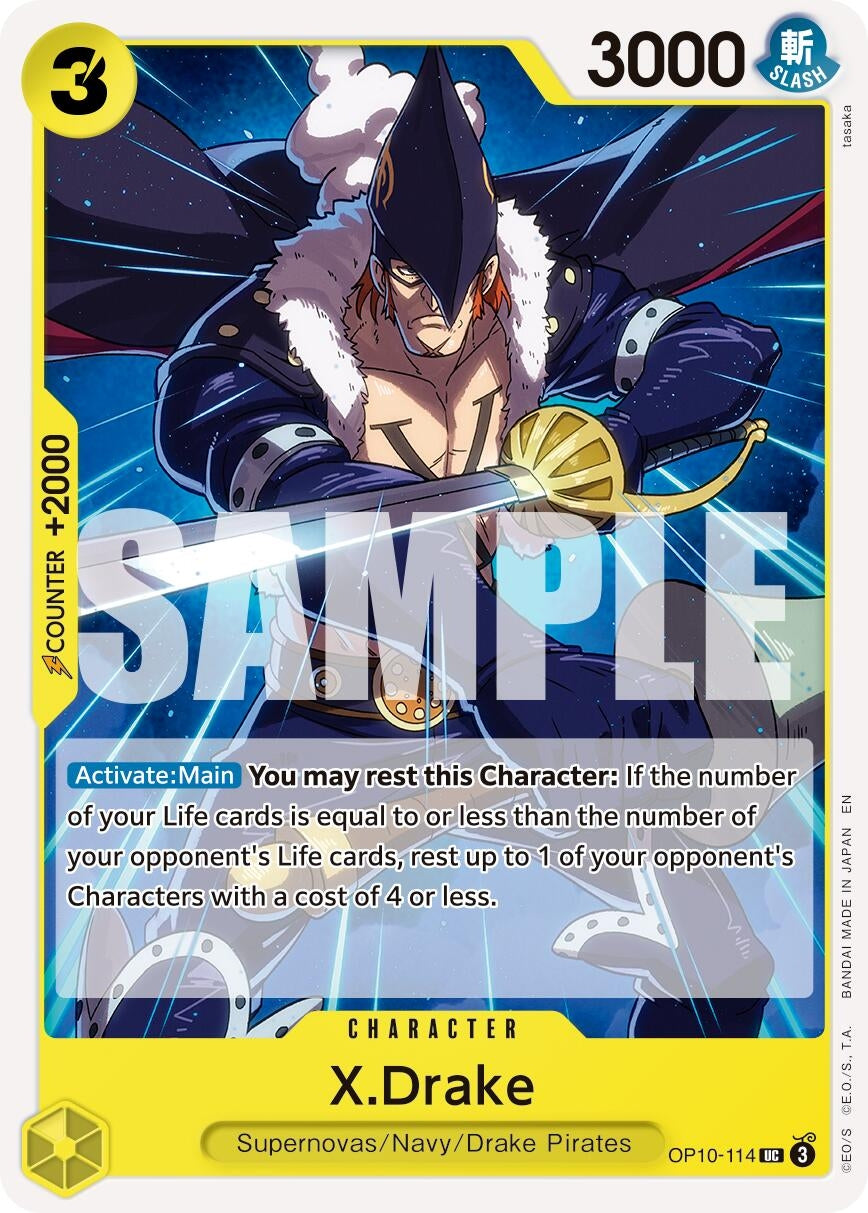 X.Drake (Reprint) (OP10-114) (PRB-02)