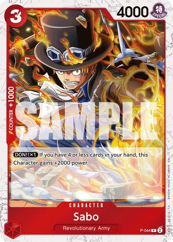 Sabo - P-044 (Pirate Foil) (P-044) (PRB-02)