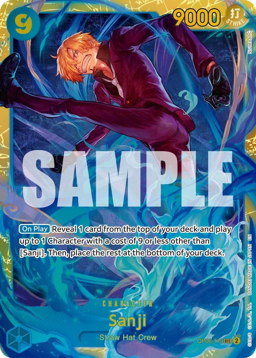 Sanji - OP06-119 (Reprint) (OP06-119) (PRB-02)