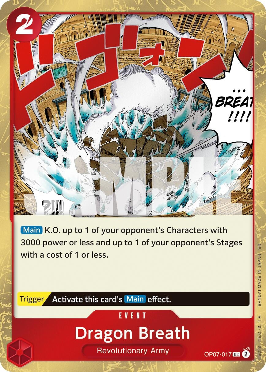 Dragon Breath (Pirate Foil) (OP07-017) (PRB-02)