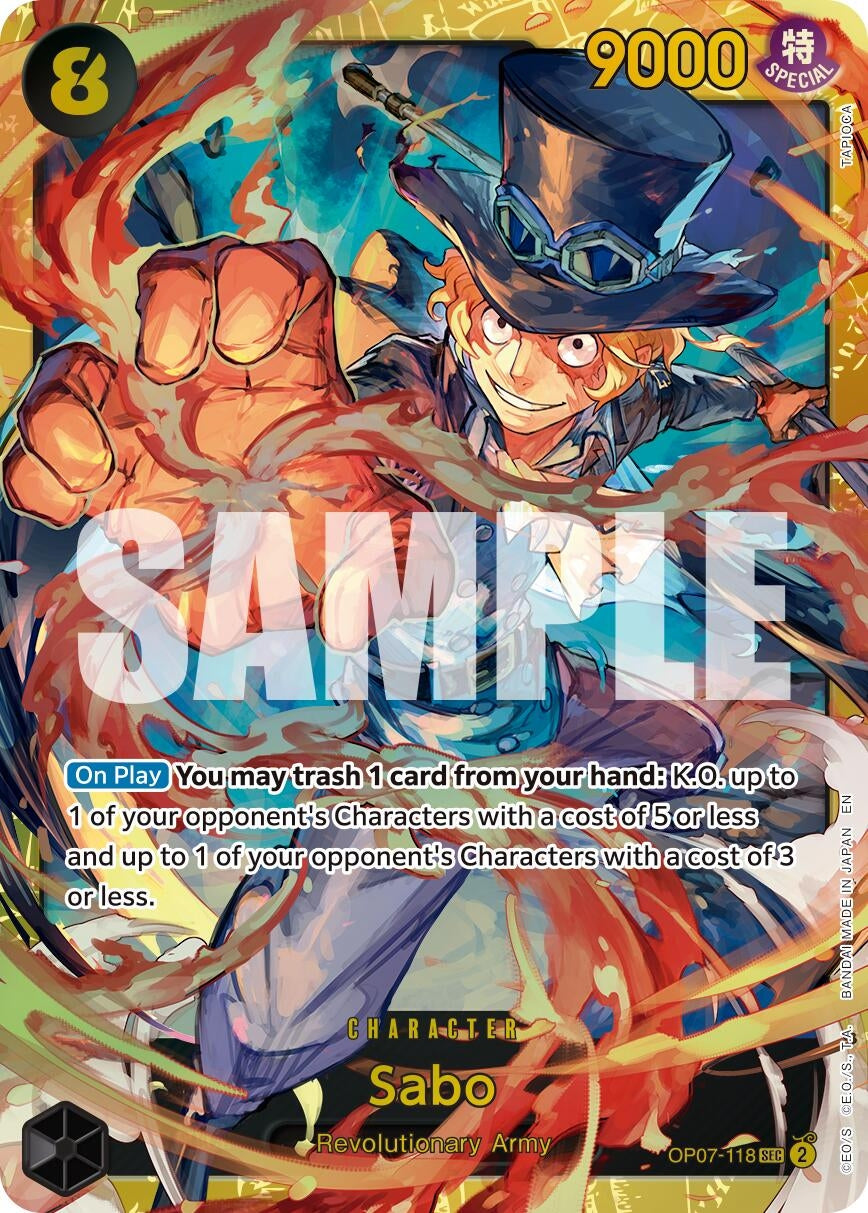 Sabo - OP07-118 (Reprint) (OP07-118) (PRB-02)