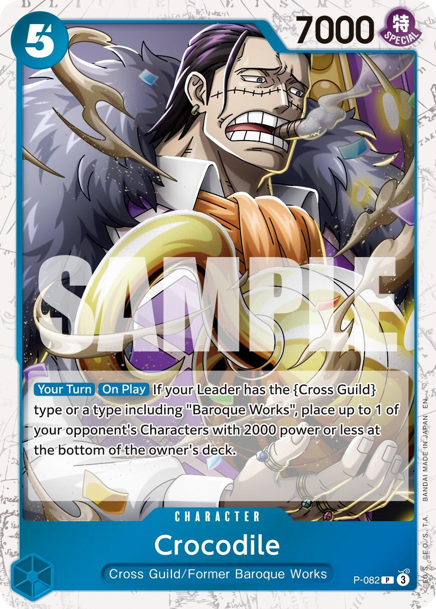 Crocodile - P-082 (Pirate Foil) (P-082) (PRB-02)