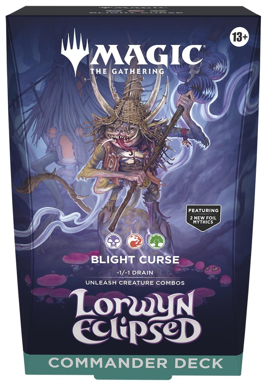 Lorwyn Eclipsed Commander Deck - Blight Curse (PRESALE)