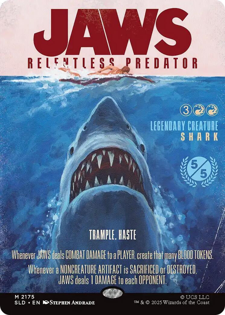 Jaws, Relentless Predator (2175) (SLD)