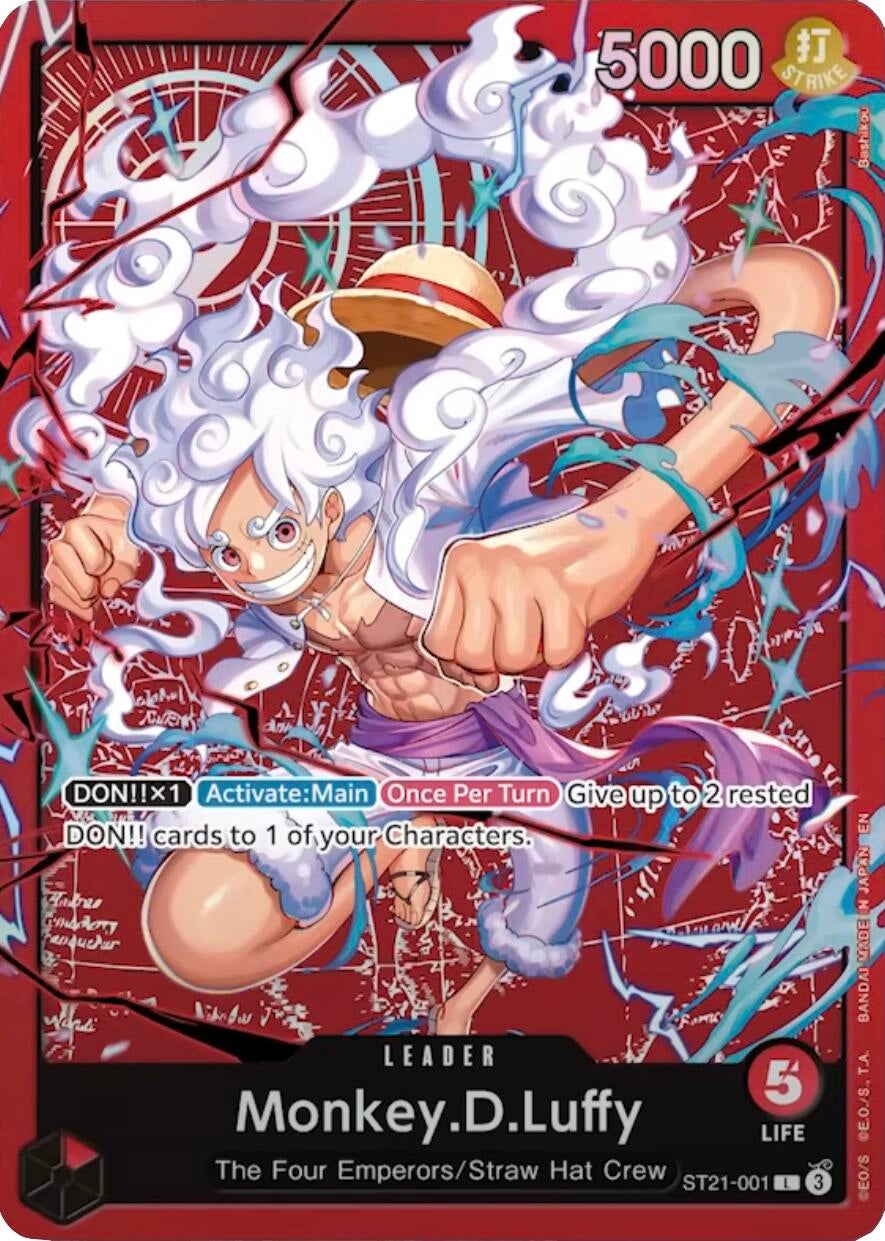 Monkey.D.Luffy - ST21-001 (Luffy Deck) (ST21-001) (LT-01)
