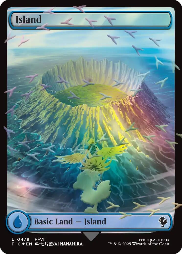 Island (Chocobo Track Foil) (479) (FIC)