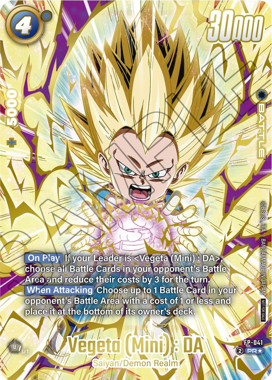 Vegeta (Mini) : DA - FP-041 (Ultimate Battle 2025 Vol.4) (FP-041) (DBSFW_TPR)