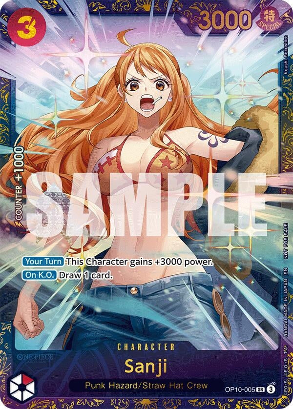 Image for Sanji (Treasure Cup 2025) (OP10-005) (OP-PR) - One Piece Card Game