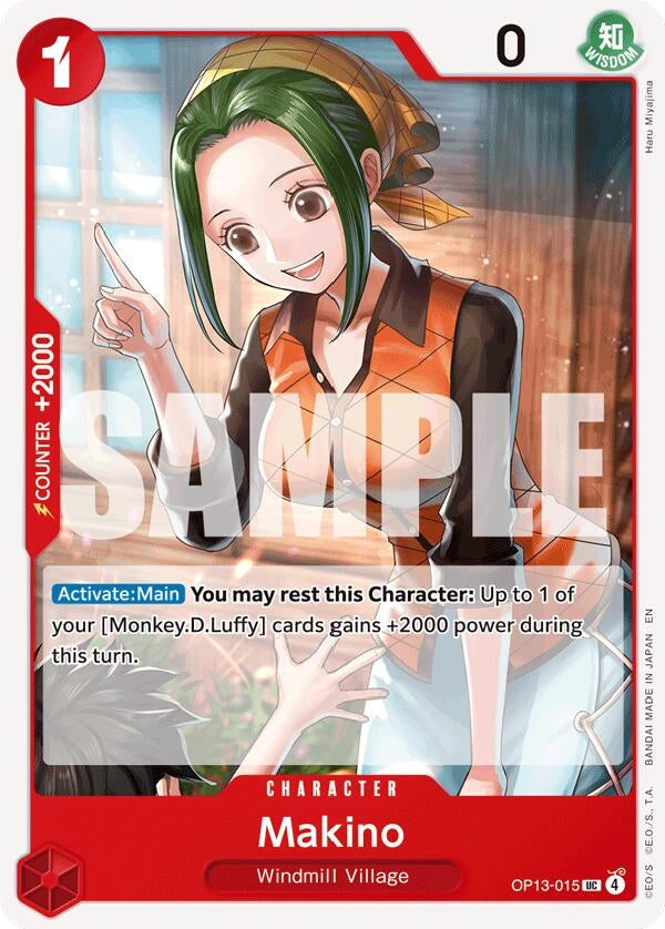 Image for Makino (OP13-015) (OP13) - One Piece Card Game