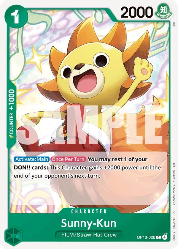 Image for Sunny-Kun (OP13-026) (OP13) - One Piece Card Game