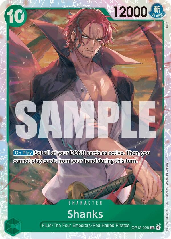 Shanks (028) (OP13-028) (OP13)