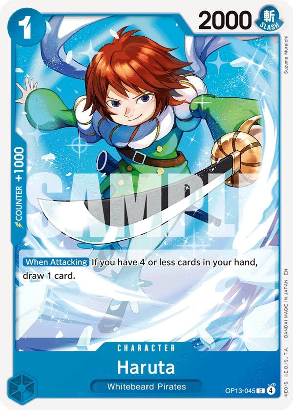 Image for Haruta (OP13-045) (OP13) - One Piece Card Game