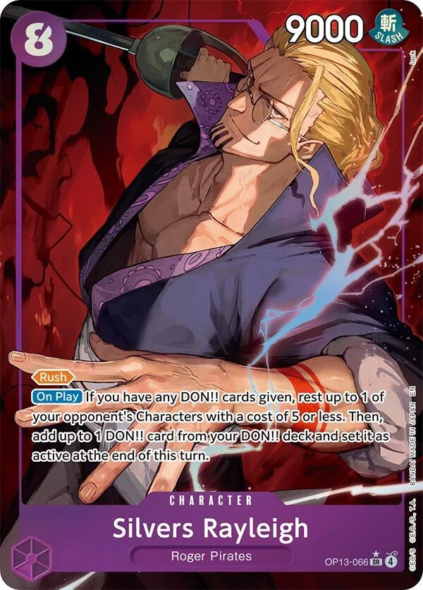 Silvers Rayleigh (Alternate Art) (OP13-066) (OP13)