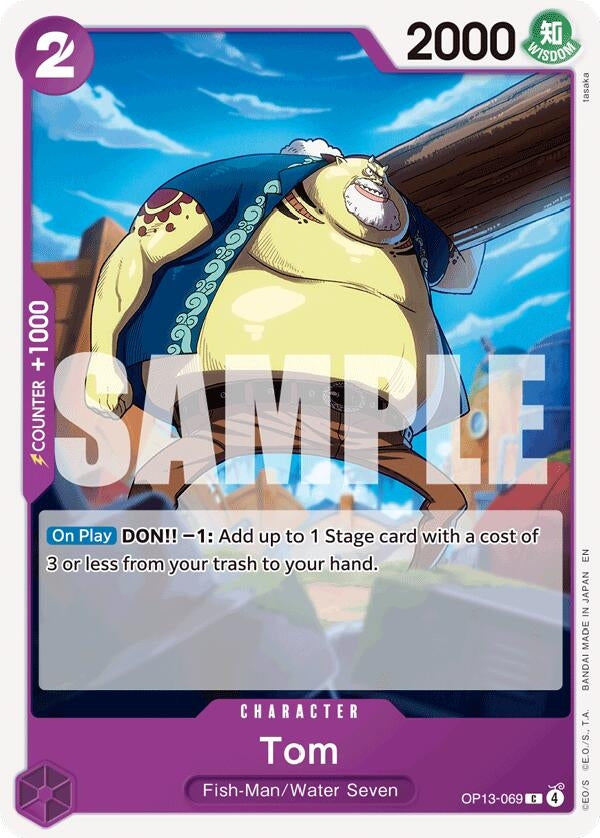 Image for Tom (OP13-069) (OP13) - One Piece Card Game