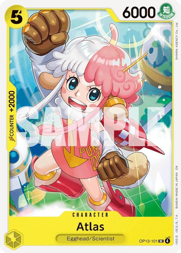 Image for Atlas (OP13-101) (OP13) - One Piece Card Game