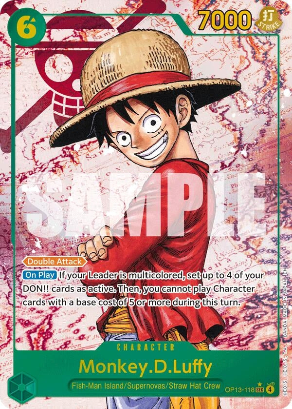 Monkey.D.Luffy (118) (Parallel) (OP13-118) (OP13)