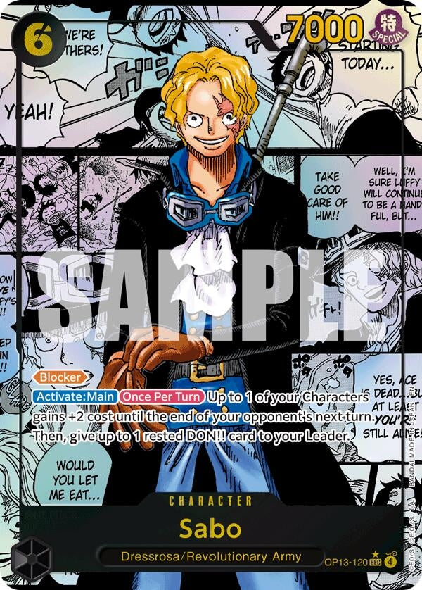 Sabo (120) (Super Alternate Art) (OP13-120) (OP13)
