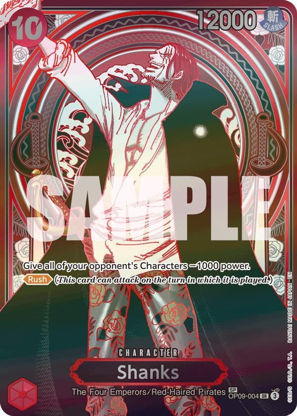 Shanks - OP09-004 (SP) (Silver) (OP09-004) (OP13)