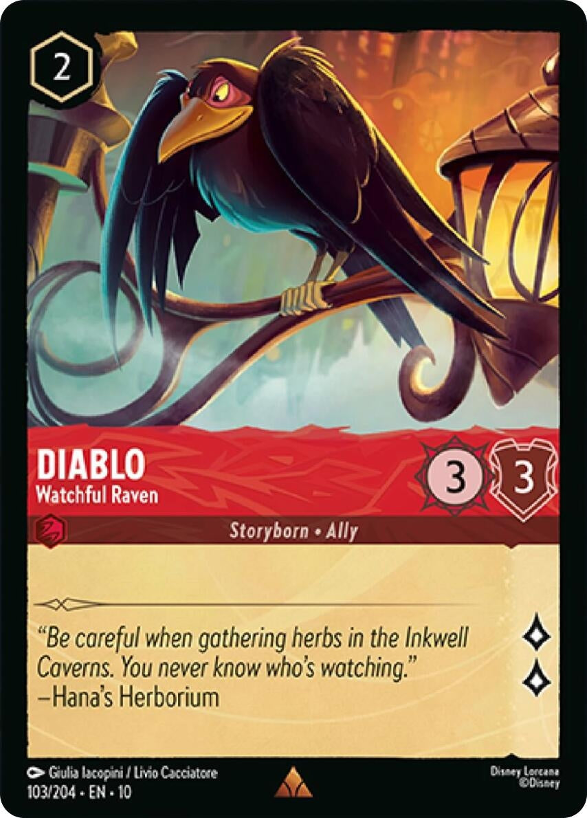 Diablo - Watchful Raven (103/204) (10)