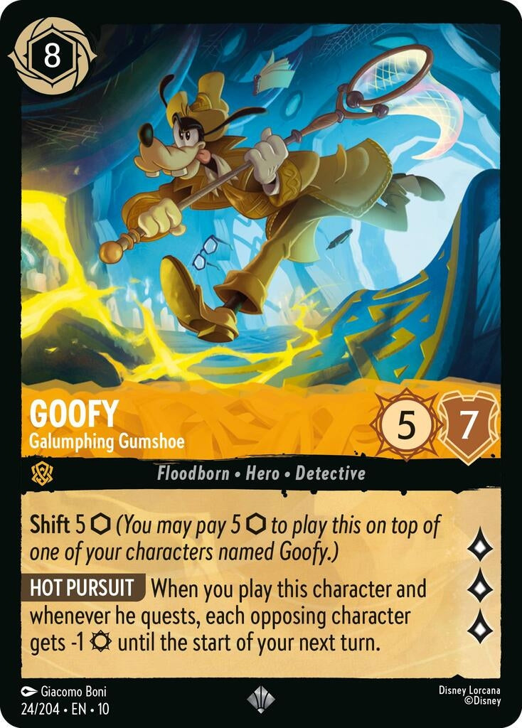 Goofy - Galumphing Gumshoe (24/204) (10)