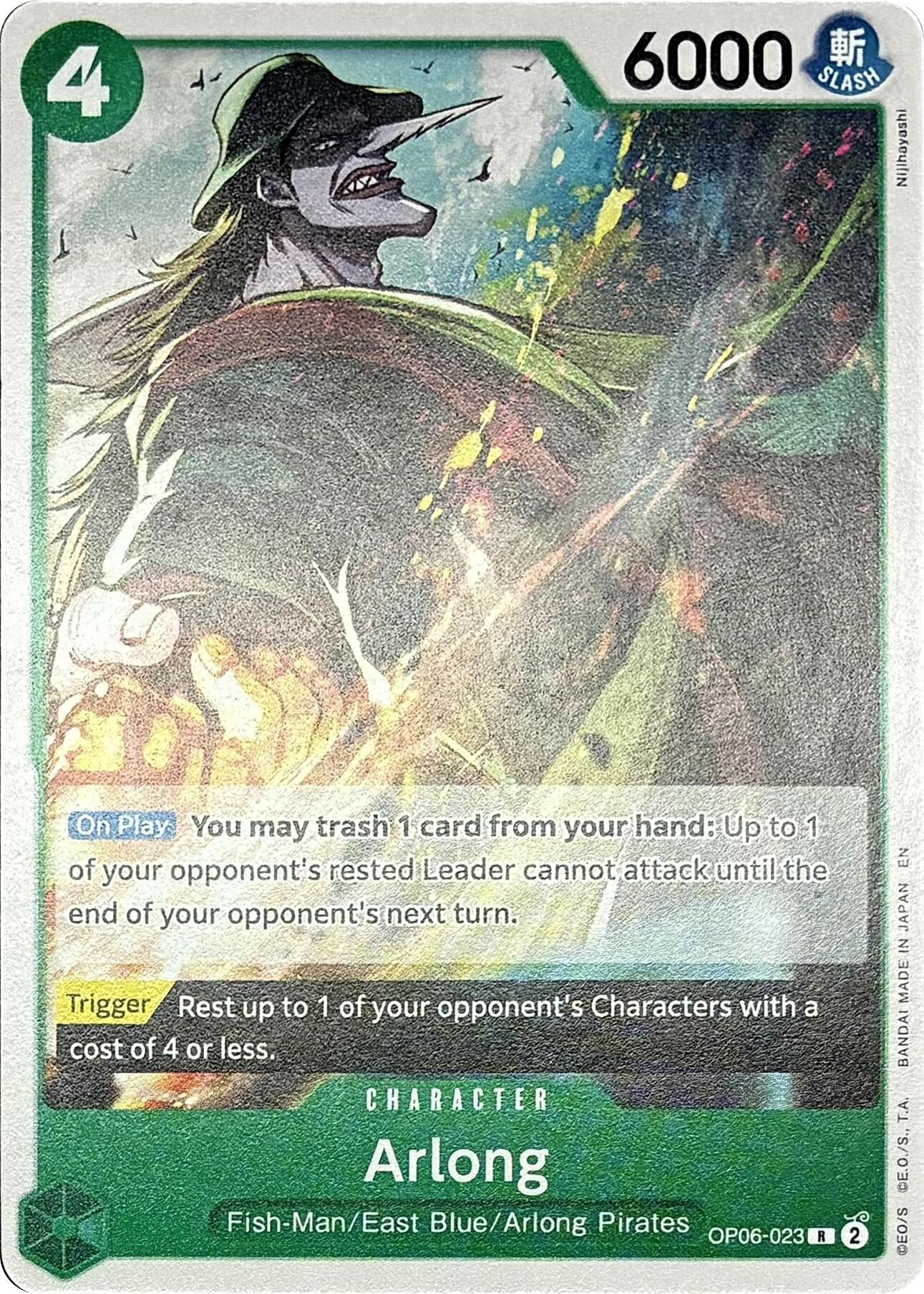 Arlong - OP06-023 (OP06-023) (LT-01)