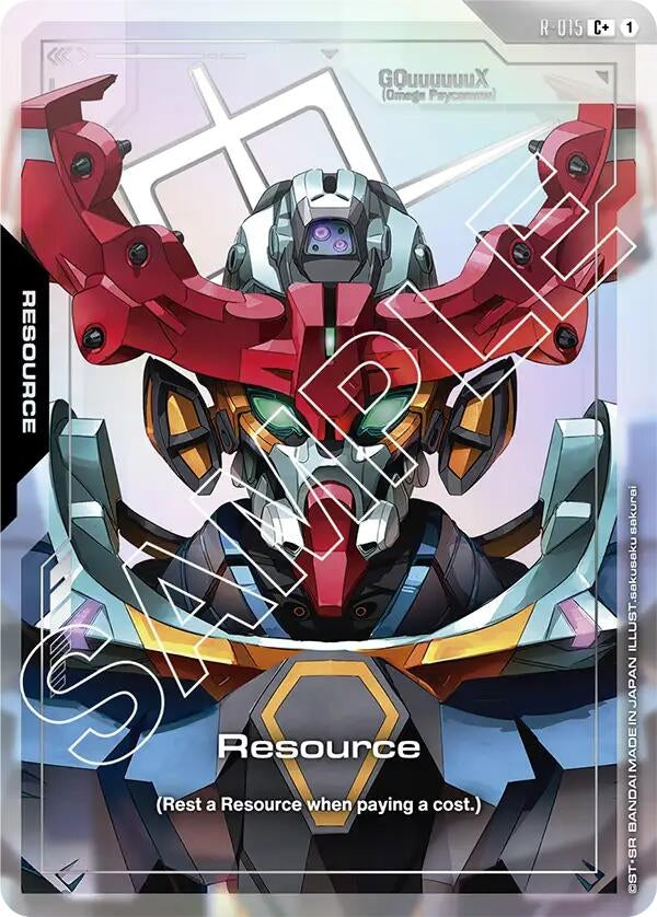 Resource (R-015) (C+) (R-015) (GD02)