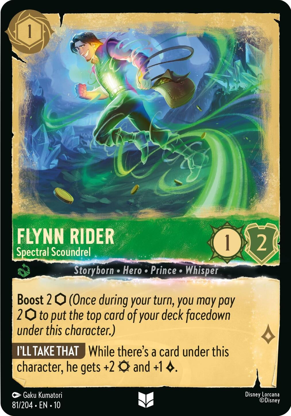 Flynn Rider - Spectral Scoundrel (81/204) (10)