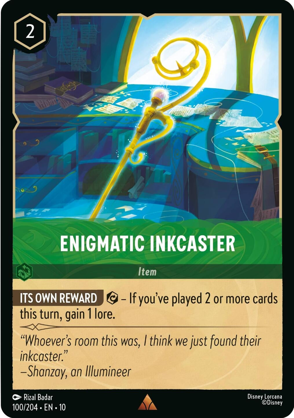 Enigmatic Inkcaster (100/204) (10)