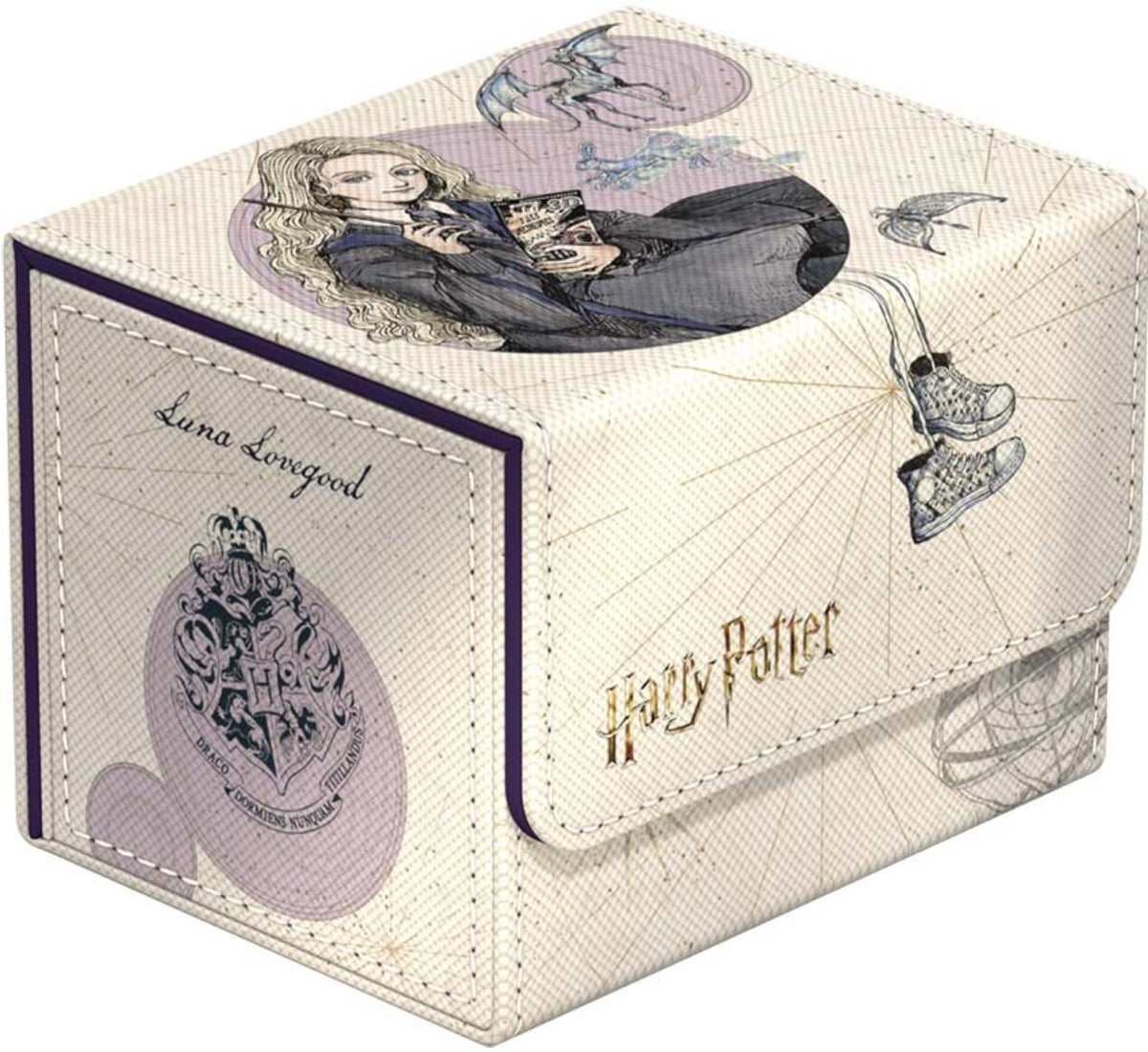 Harry Potter Sidewinder 100+ Xenoskin Deck Box - Luna Lovegood