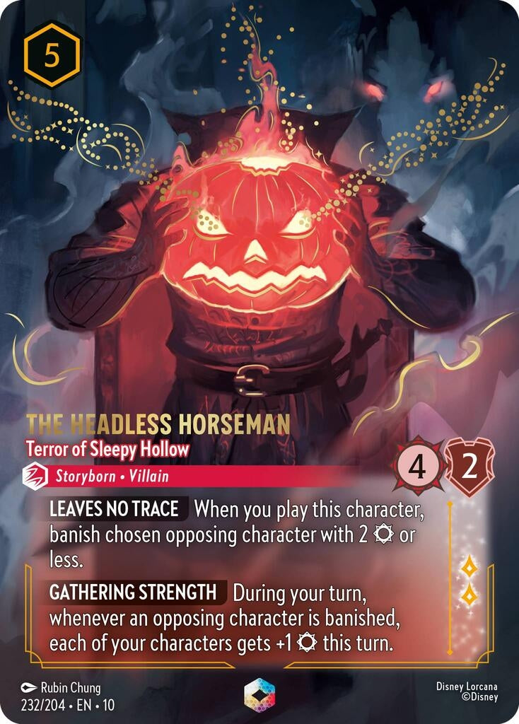 The Headless Horseman - Terror of Sleepy Hollow (Enchanted) (232/204) (10)