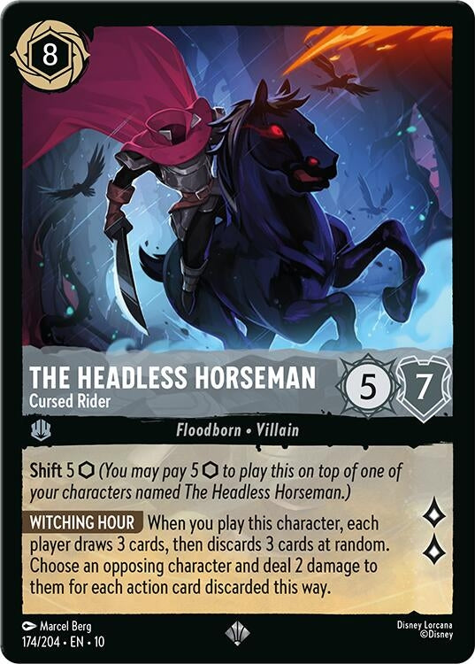 The Headless Horseman - Cursed Rider (174/204) (10)