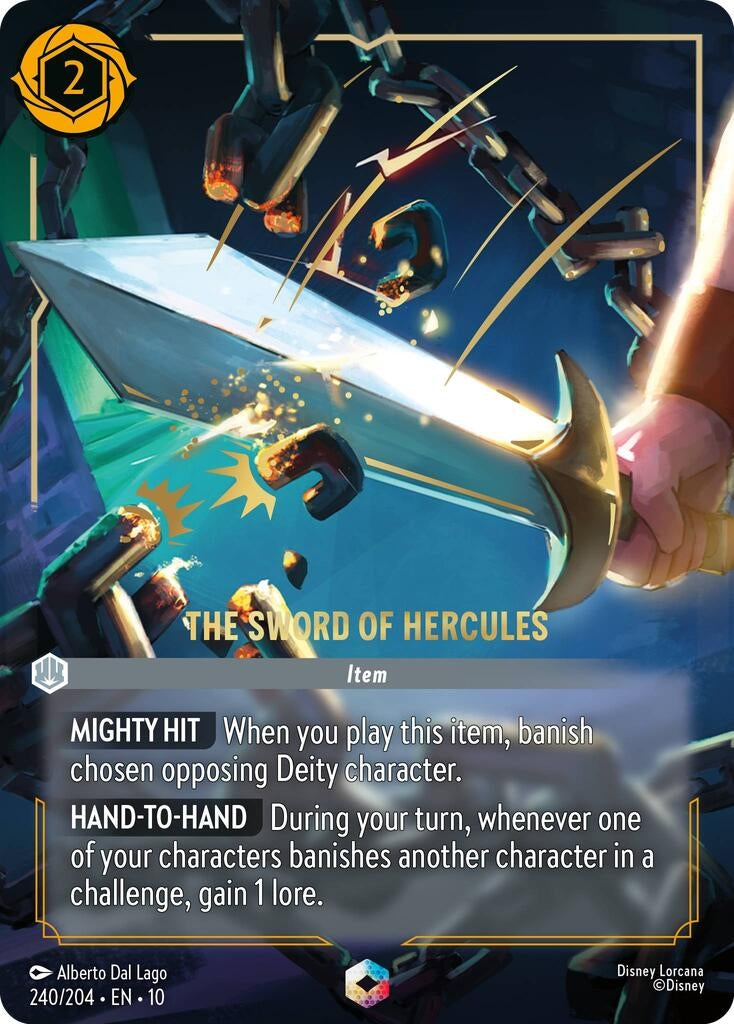The Sword of Hercules (Enchanted) (240/204) (10)