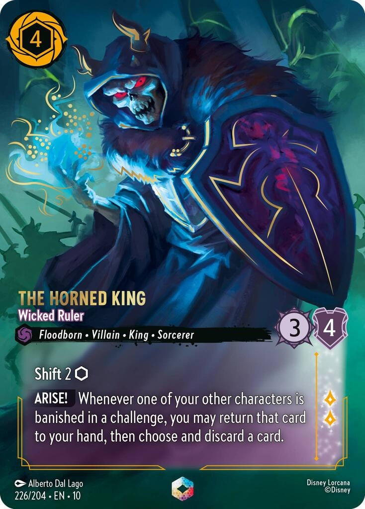 The Horned King - Wicked Ruler (Enchanted) (226/204) (10)