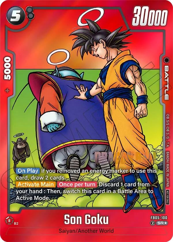 Son Goku - FB05-100 (Limited Pack MANGA Version 02) (FB05-100) (DBSFW_TPR)