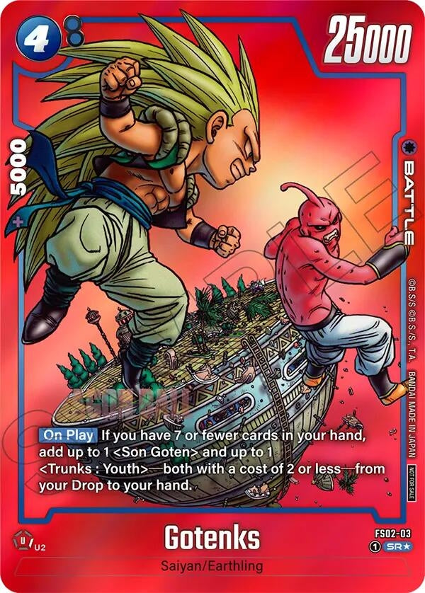 Gotenks - FS02-03 (Limited Pack MANGA Version 02) (FS02-03) (DBSFW_TPR)