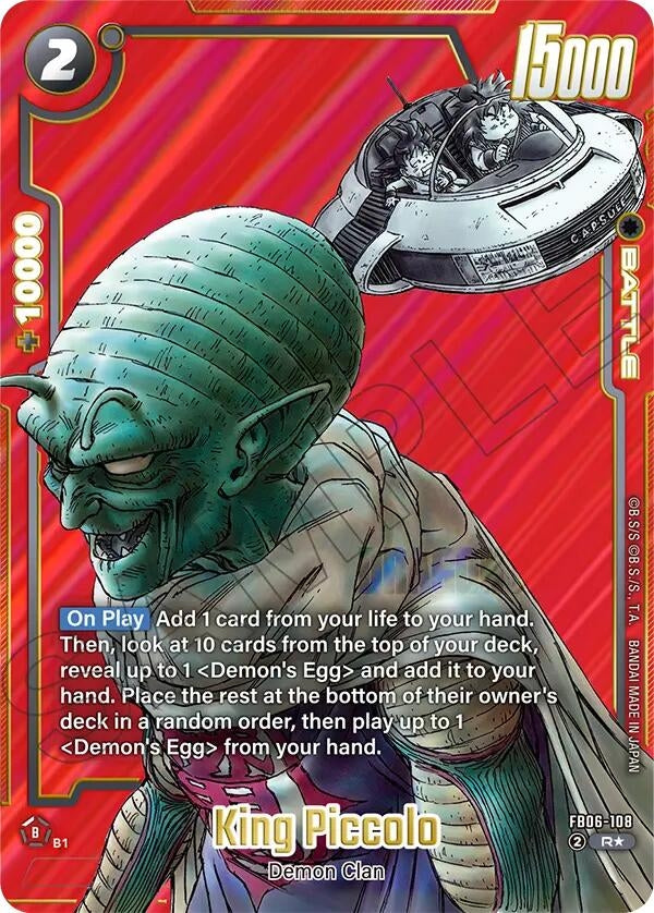King Piccolo - FB06-108 (Alternate Art) (FB06-108) (SB02)