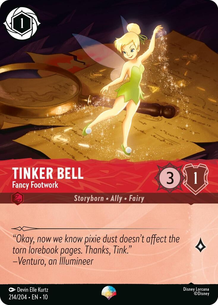 Tinker Bell - Fancy Footwork (Epic) (214/204) (10)
