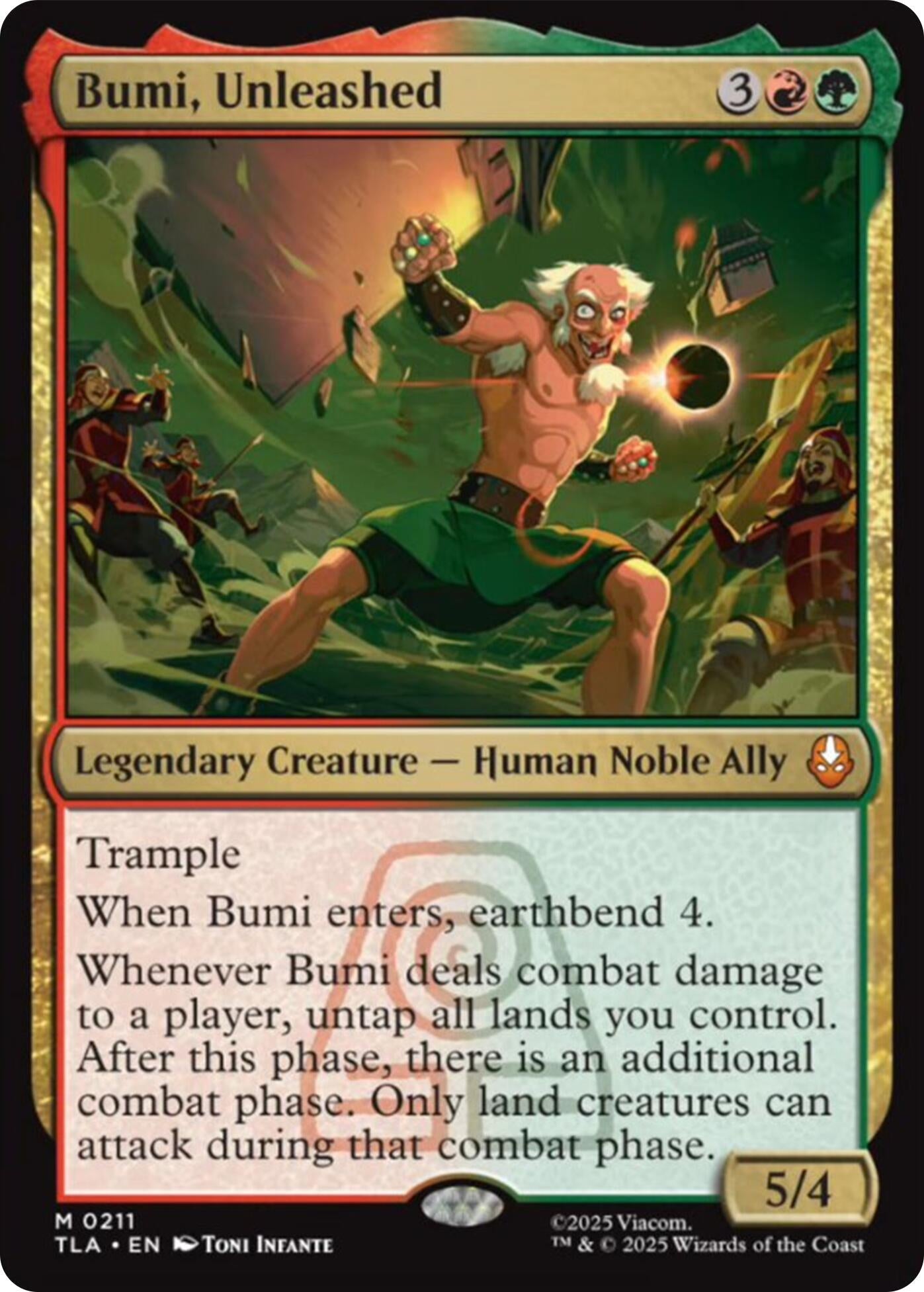 Bumi, Unleashed (211) (TLA)