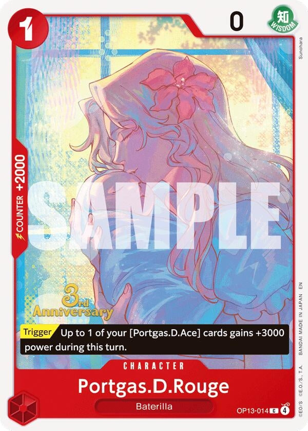 Image for Portgas.D.Rouge (OP13-014) (OP13 ANN) - One Piece Card Game