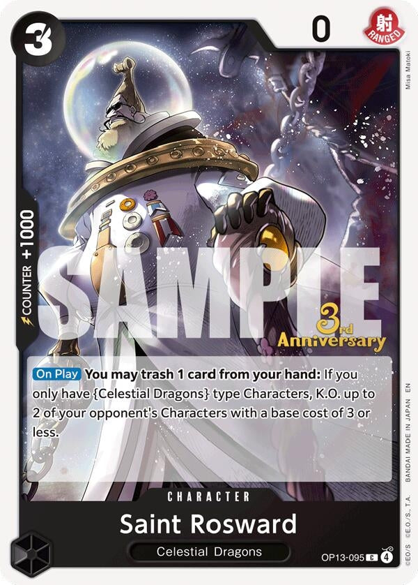 Image for Saint Rosward (OP13-095) (OP13 ANN) - One Piece Card Game