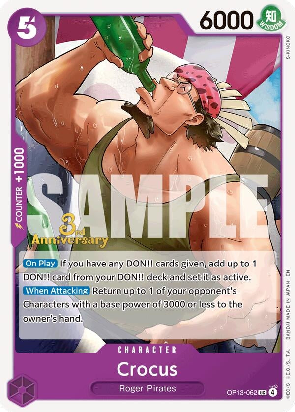 Image for Crocus (OP13-062) (OP13 ANN) - One Piece Card Game
